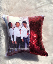 Load image into Gallery viewer, Sequin Photo Pillows