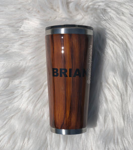 Wood Grain Tumbler