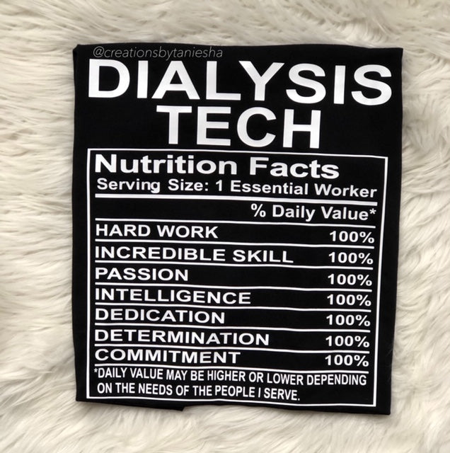 DialysisTech Nutritional Facts