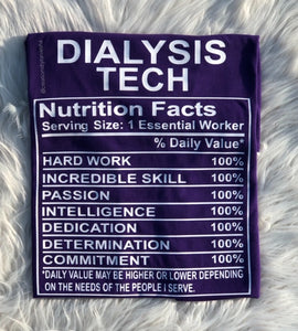 DialysisTech Nutritional Facts